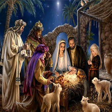 Load image into Gallery viewer, Birth of Jesus - Full Drill Diamond Painting
