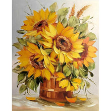 Load image into Gallery viewer, Sunflower - Full Drill Diamond Painting
