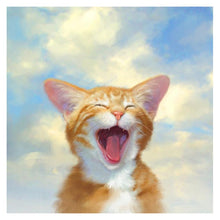 Load image into Gallery viewer, Smile Cat - Full Drill Diamond Painting
