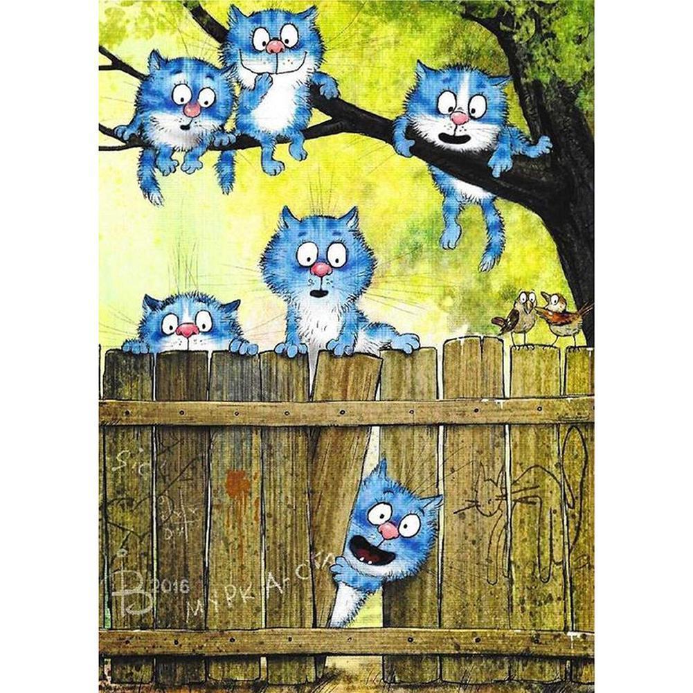 Cats - Full Drill Diamond Painting