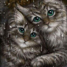 Load image into Gallery viewer, Cats - Full Drill Diamond Painting
