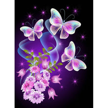 Load image into Gallery viewer, Butterfly   - Full Drill Diamond Painting
