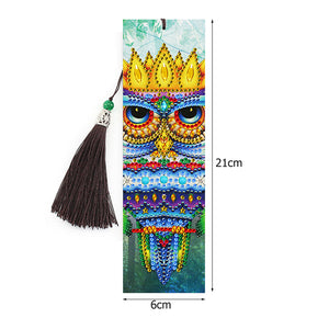 2pcs Owl-DIY Diamond Painting Bookmark