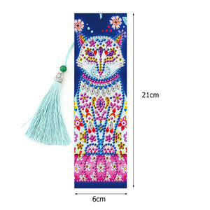 2pcs Cat-DIY Diamond Painting Bookmark