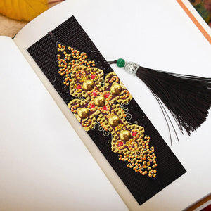 2pcs Cross-DIY Diamond Painting Bookmark