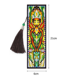 2pcs Girl-DIY Diamond Painting Bookmark