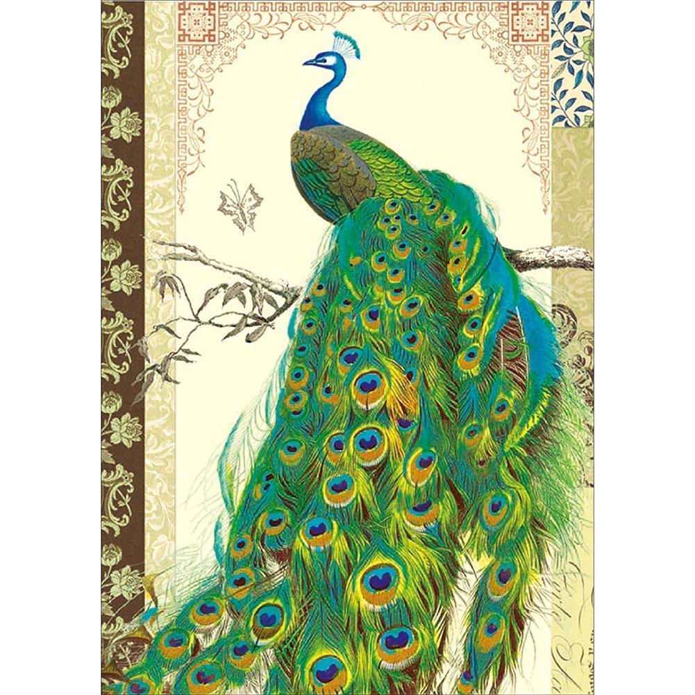 Peacock - Full Drill Diamond Painting