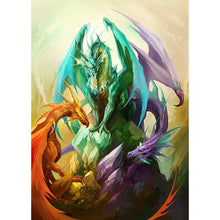 Load image into Gallery viewer, War Dragon - Full Drill Diamond Painting
