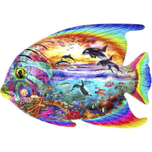 Load image into Gallery viewer, Fish Dolphin - Full Drill Diamond Painting
