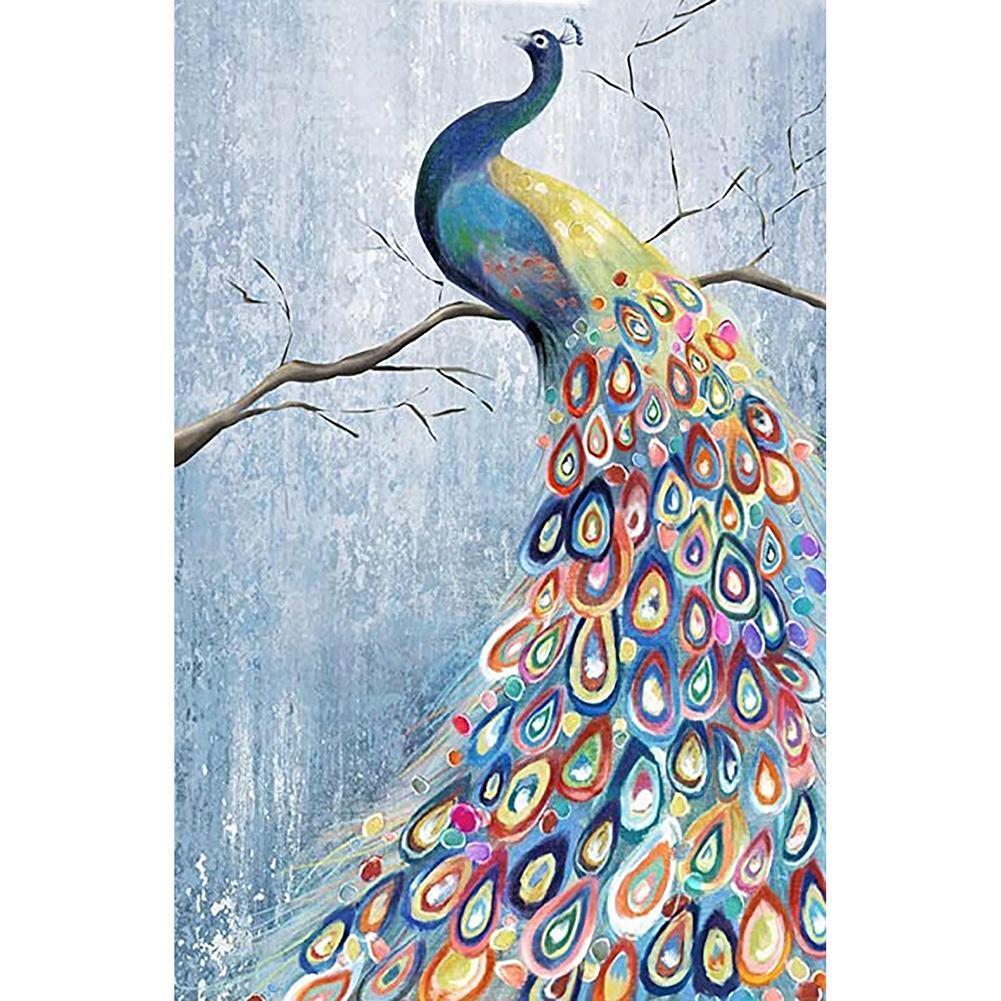 Peacock - Full Drill Diamond Painting