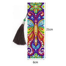 Load image into Gallery viewer, 2pcs Butterfly-DIY Diamond Painting Bookmark
