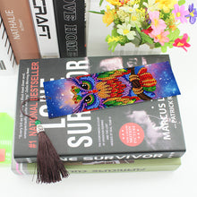 Load image into Gallery viewer, 2pcs Owl-DIY Diamond Painting Bookmark
