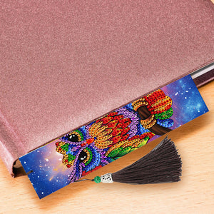 2pcs Owl-DIY Diamond Painting Bookmark