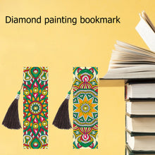 Load image into Gallery viewer, 2pcs Mandala-DIY Diamond Painting Bookmark
