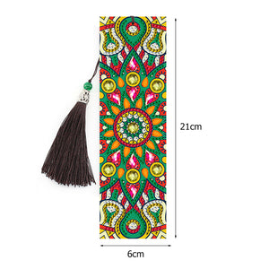 2pcs Mandala-DIY Diamond Painting Bookmark