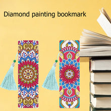 Load image into Gallery viewer, 2pcs Mandala-DIY Diamond Painting Bookmark
