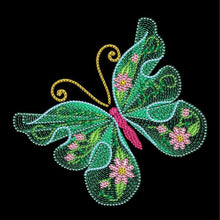 Load image into Gallery viewer, Butterfly-Crystal Rhinestone Diamond Painting(30*30CM)
