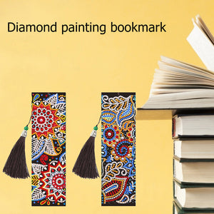 2pcs Mandala-DIY Diamond Painting Bookmark