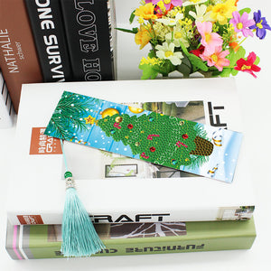 4pcs Christmas-DIY Diamond Painting Bookmark