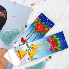 Load image into Gallery viewer, 4pcs Christmas-DIY Diamond Painting Bookmark
