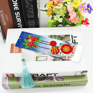 4pcs Christmas-DIY Diamond Painting Bookmark