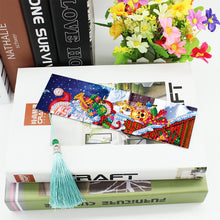 Load image into Gallery viewer, 4pcs Christmas-DIY Diamond Painting Bookmark
