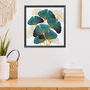 Ginkgo Biloba-11CT Stamped 3 Strands Cross Stitch-93x148cm