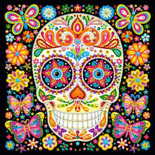 Load image into Gallery viewer, Skeleton-Partial Special Luminous Diamond Painting-30x30cm
