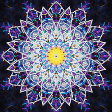 Load image into Gallery viewer, Mandala-Partial Special Luminous Diamond Painting-30x30cm
