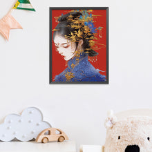 Load image into Gallery viewer, Beauty-11CT Stamped 3 Strands Cross Stitch-50x65cm
