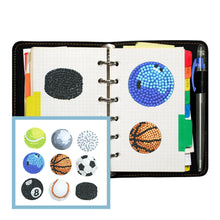 Load image into Gallery viewer, 9pcs-Ball-Diamond Painting Free Stickers
