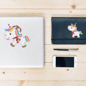 6pcs-Unicorn-Diamond Painting Free Stickers