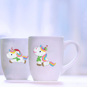 6pcs-Unicorn-Diamond Painting Free Stickers