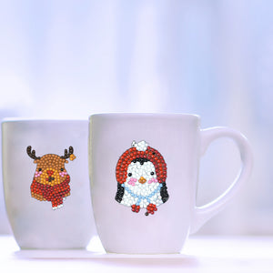 6pcs-Christmas-Diamond Painting Free Stickers