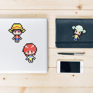 9pcs-One Piece-Diamond Painting Free Stickers