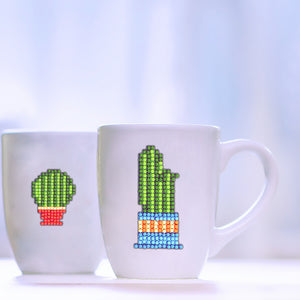 8pcs-Cactus-Diamond Painting Free Stickers