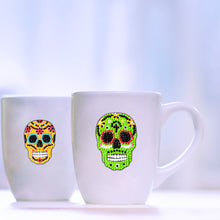 Load image into Gallery viewer, 4pcs-Four Color Skull-Diamond Painting Free Stickers
