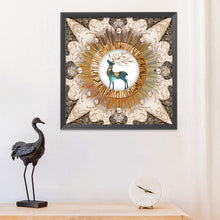 Load image into Gallery viewer, Fortune Deer-11CT Stamped 3 Strands Cross Stitch-45x45cm
