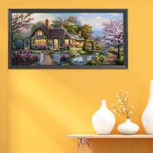 Load image into Gallery viewer, Dream Home-11CT Stamped 3 Strands Cross Stitch-149x74cm
