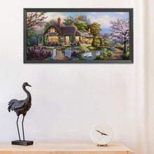 Load image into Gallery viewer, Dream Home-11CT Stamped 3 Strands Cross Stitch-149x74cm
