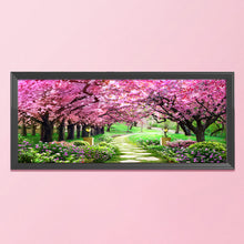 Load image into Gallery viewer, Cherry Garden-11CT Stamped 3 Strands Cross Stitch-149x66cm
