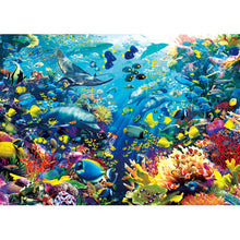 Load image into Gallery viewer, The Underwater World-11CT Stamped 3 Strands Cross Stitch-100x73cm
