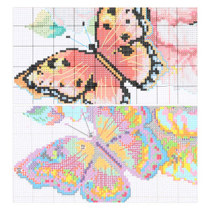 The Underwater World-11CT Stamped 3 Strands Cross Stitch-100x73cm