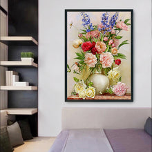 Load image into Gallery viewer, Blooming-11CT Stamped 3 Strands Cross Stitch-71x98cm
