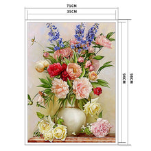 Load image into Gallery viewer, Blooming-11CT Stamped 3 Strands Cross Stitch-71x98cm
