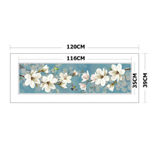 Load image into Gallery viewer, Flowers And Birds-11CT Stamped 3 Strands Cross Stitch-149x79cm
