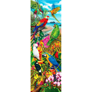 Parrot-Full Drill Diamond Painting-30x80cm