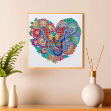 Load image into Gallery viewer, Love Butterfly-Special Shaped Crystal Diamond Painting-30*30cm
