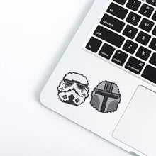 Load image into Gallery viewer, 8pcs-Star Wars-Diamond Painting Free Stickers
