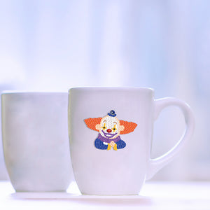 6pcs-Clown-Diamond Painting Free Stickers